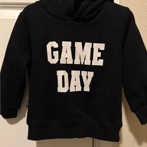 Kids Black 'Game Day' Hoodie
